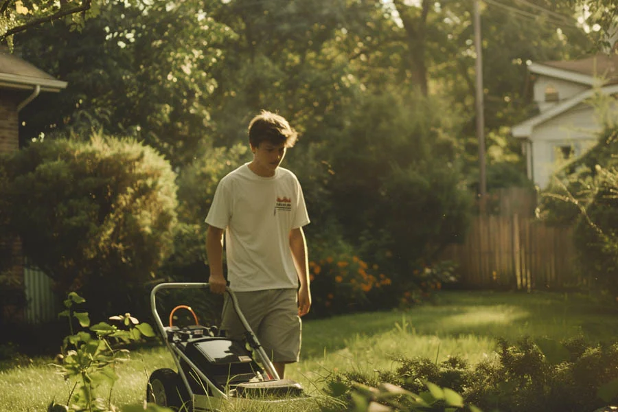 small electric lawnmowers